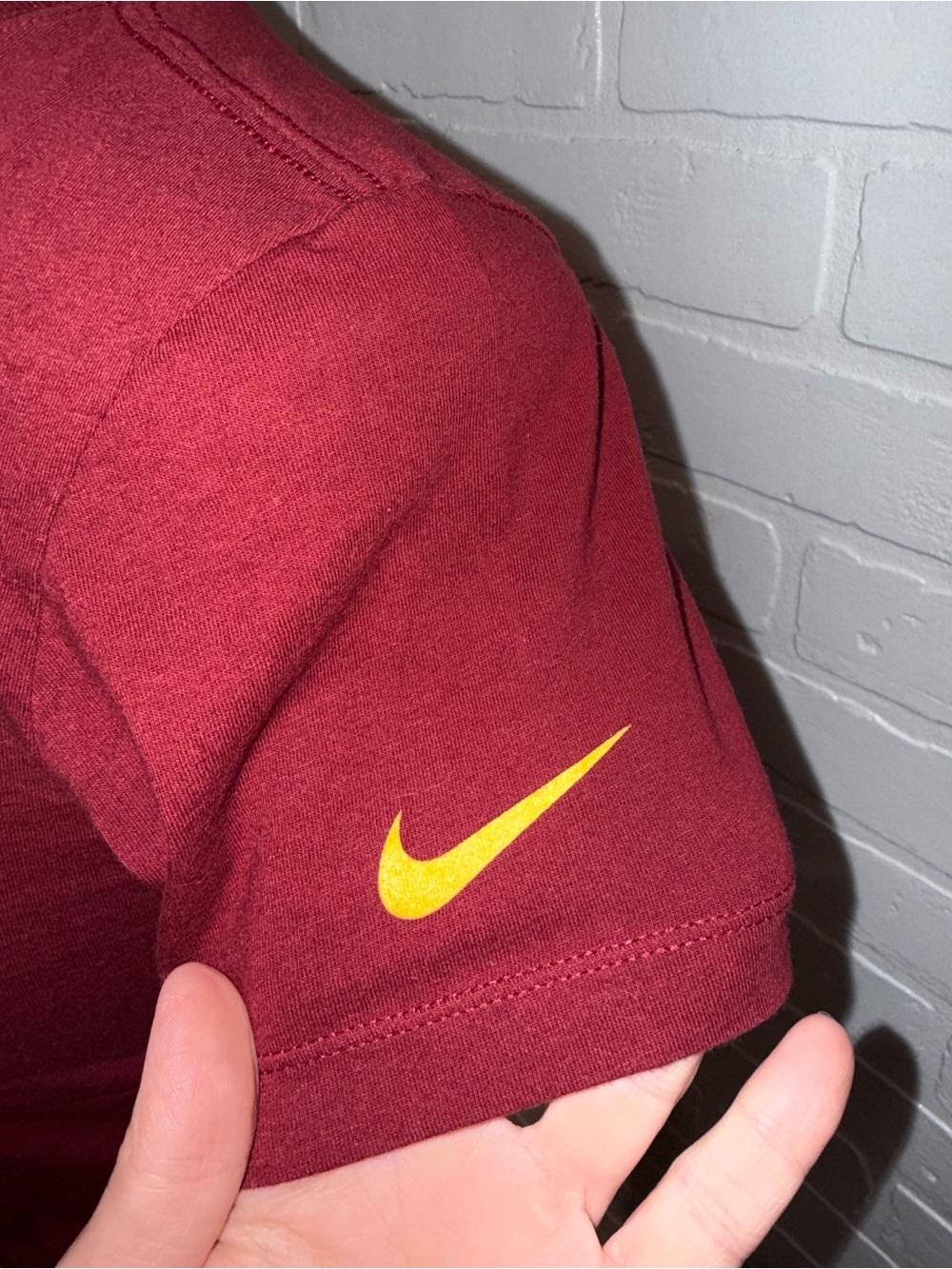 Washington Redskins Nike Burgundy Short Sleeve Tee Washington Commanders - Picture 5 of 10